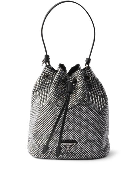 Prada Prada Crystal-embellished Bucket Bag