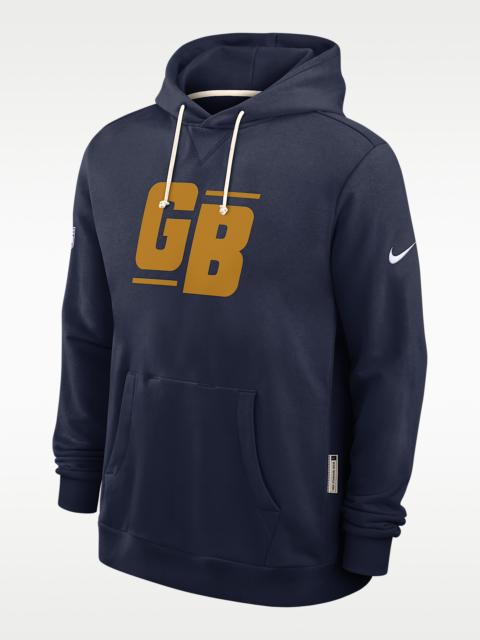 Nike Green Bay Packers Alt Offensive Set Play Sideline Men's Nike Dri-FIT NFL Pullover Hoodie