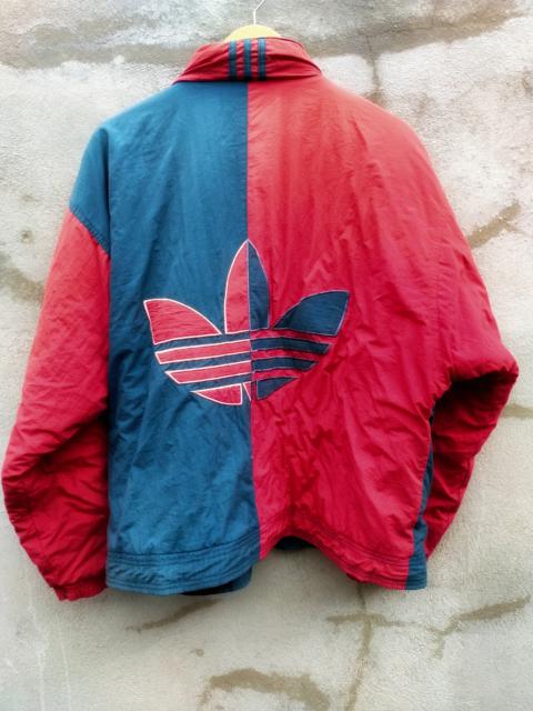 adidas 🔥 STEALS 🔥 Distressed Adidas Bomber Jacket Embroidery