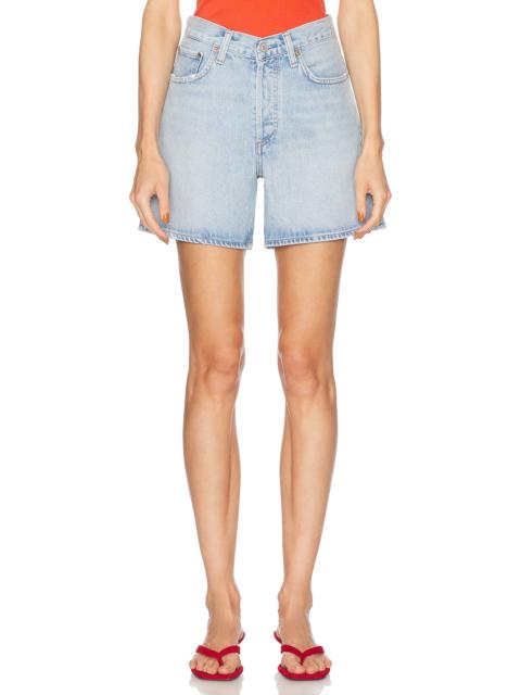 AGOLDE V-waist Short
