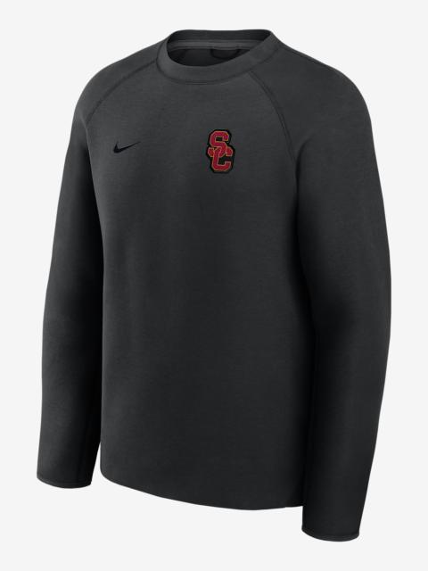 Nike USC Tech Fleece Men's Nike College Pullover Crew