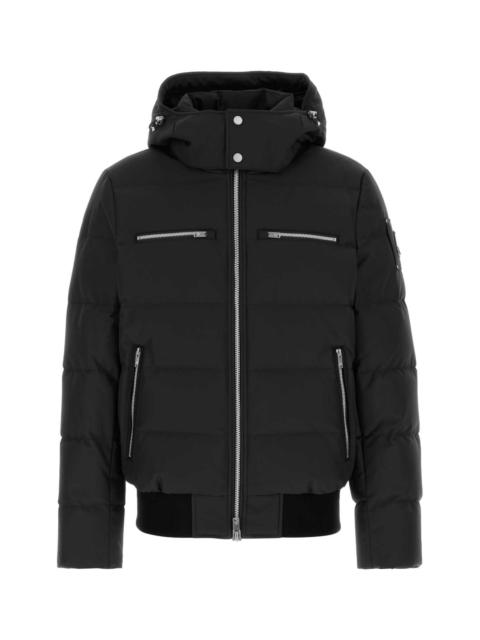 MOOSE KNUCKLES Moose Knuckles Men Black Polyester Cloud Bomber Down Jacket