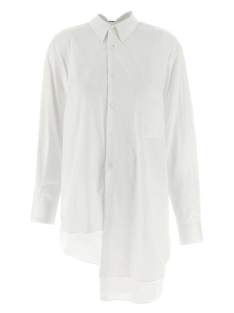Comme Des Garçons Asymmetric hem shirt