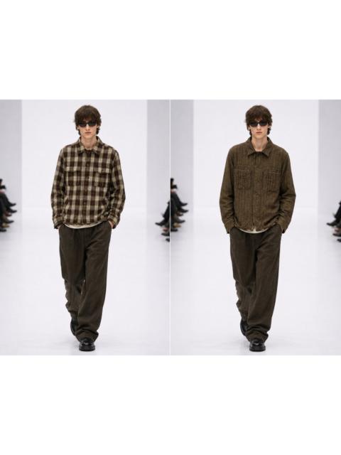 Nigel Cabourn Nigel Cabourn Reversible Flannel Plaid Pattern Shirt