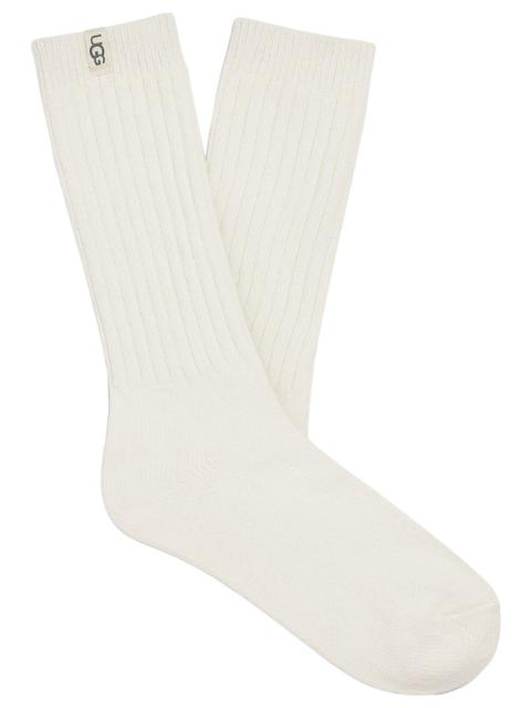 UGG UGG Womens UGG Rib Knit Slouchy Crew Socks