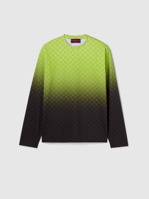 GUCCI Printed technical cotton jersey T-shirt