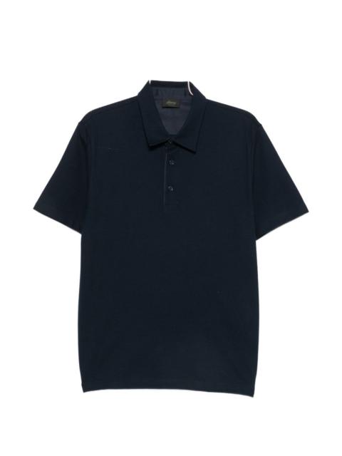 Brioni Brioni Men Piquet Cotton Polo Shirt