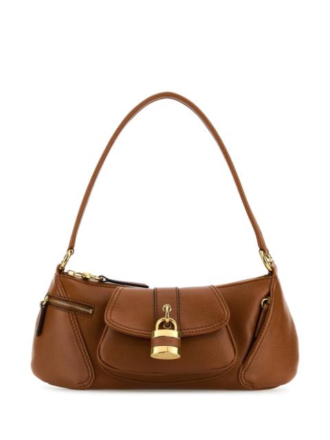 Chloé Caramel leather The 99 shoulder bag