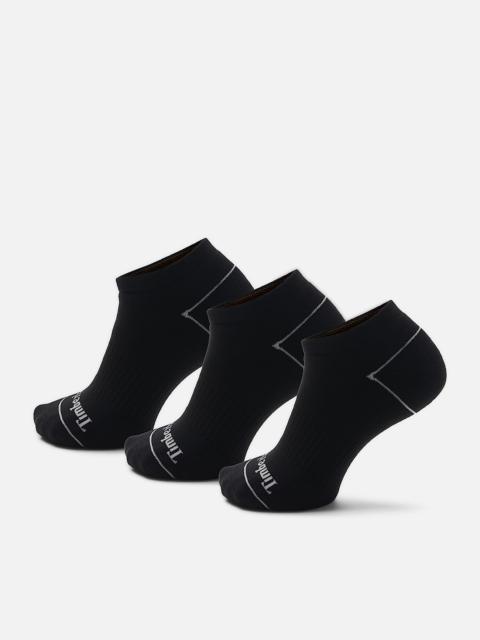Timberland Bowden 3-Pack Full Cushion No-Show Sock