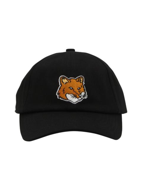 Black Cotton Fox Head Baseball Cap