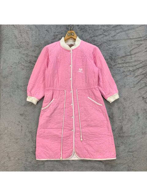 courrèges Courreges Paris Back Big Logo Pink Sweater #4383-151