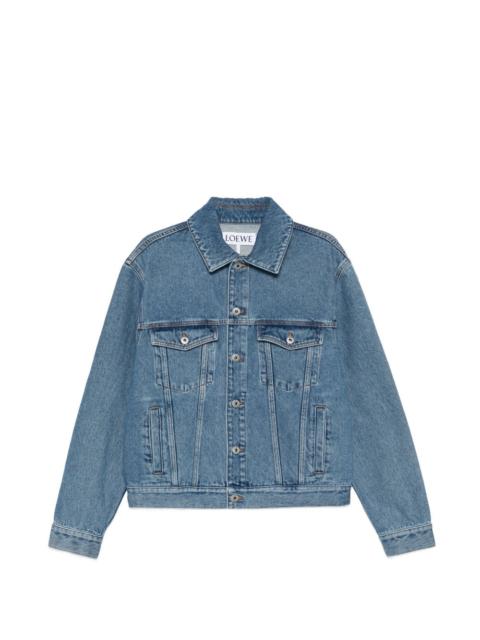 Loewe Loewe Men Anagram Denim Jacket