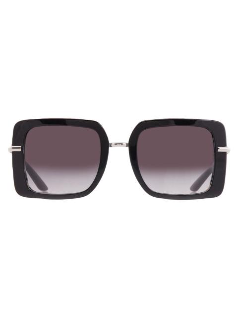 Dolce & Gabbana Dolce and Gabbana Grey Gradient Square Ladies Sunglasses DG4491 33728G 52