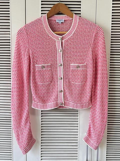 CHANEL Chanel tweed short jacket