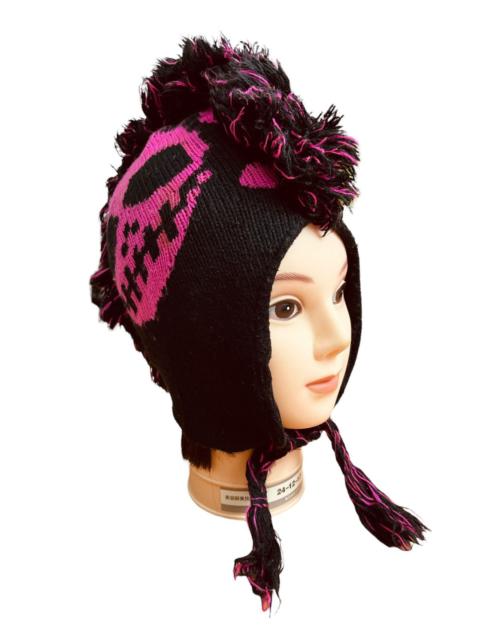 Other Designers Mohawk Skull Beanie Hats Snow Caps