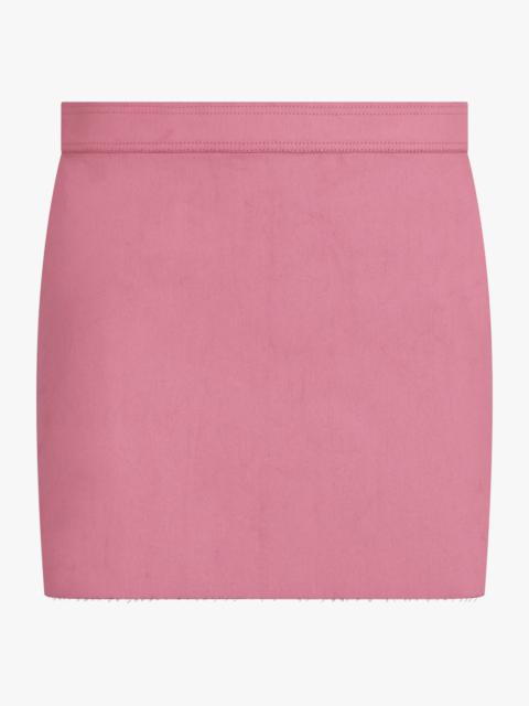 Rick Owens GONNA DENIM MINI SKIRT | THULIAN PINK