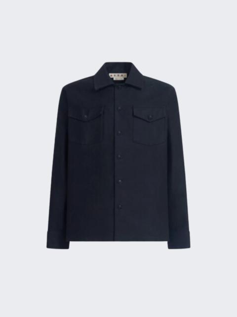 Marni Long Sleeve Shirt Black