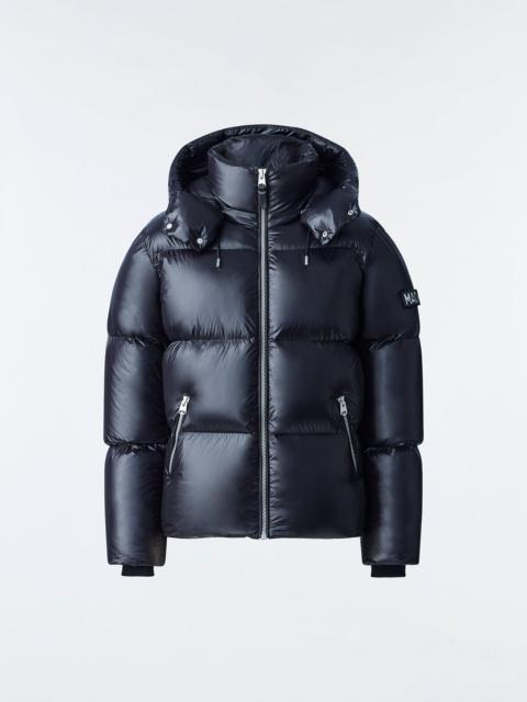 MACKAGE KENT-Z lustrous light down jacket with hood
