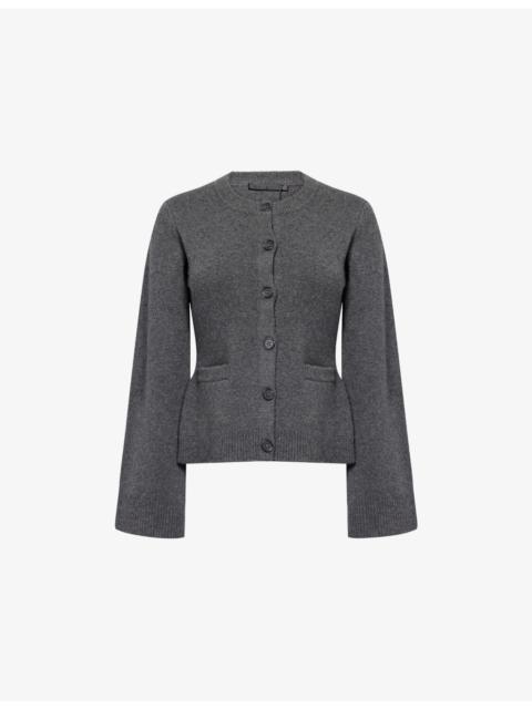 Jenni Kayne Cooper Round-Neck Wool And Cashmere Cardigan