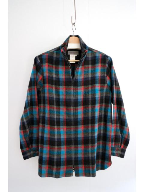 AW02 Plaid Dual-Zip Shirt/Jacket, YYPH