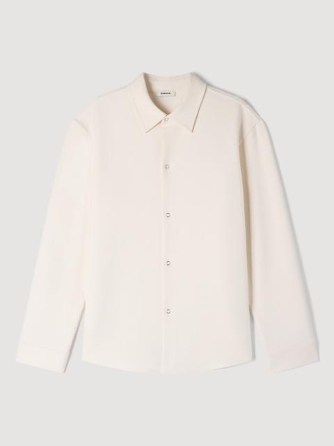 Sandro LONG-SLEEVED JERSEY SHIRT