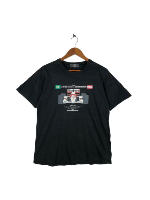 Other Designers Honda Formula 1 Ayrton Senna Marlboro Vintage T-Shirt