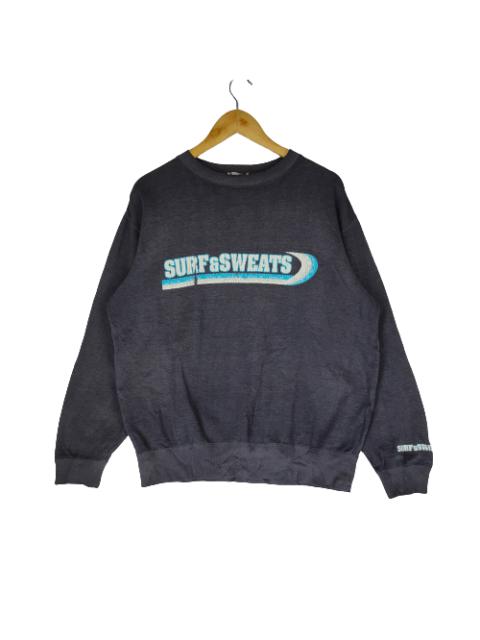Other Designers Sports Specialties - Vintage SURF & SWEAT Big Spell Out L Size Sweatshirt