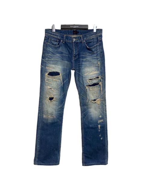 Isamu Katayama Backlash - JACKROSE Archive Grunge Distressed Jeans