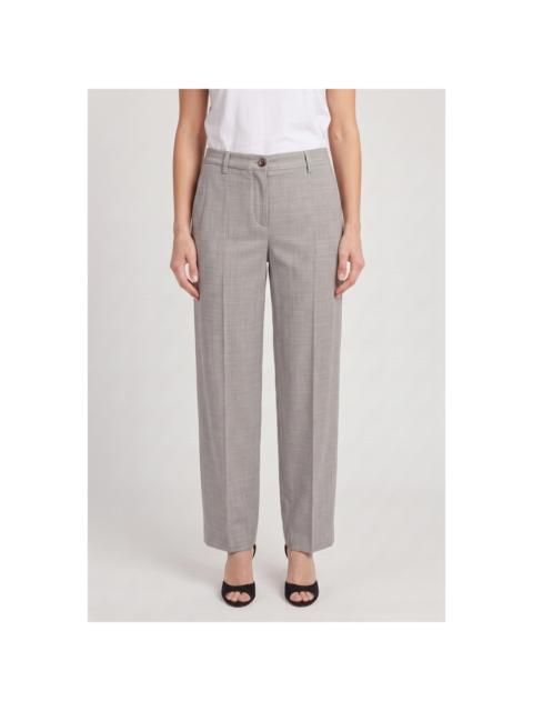 Brunello Cucinelli Brunello Cucinelli Wolight Grey Wool Trousers