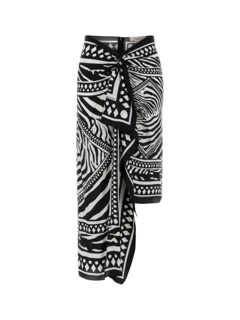 Blumarine Blumarine Women Printed Twill Skirt