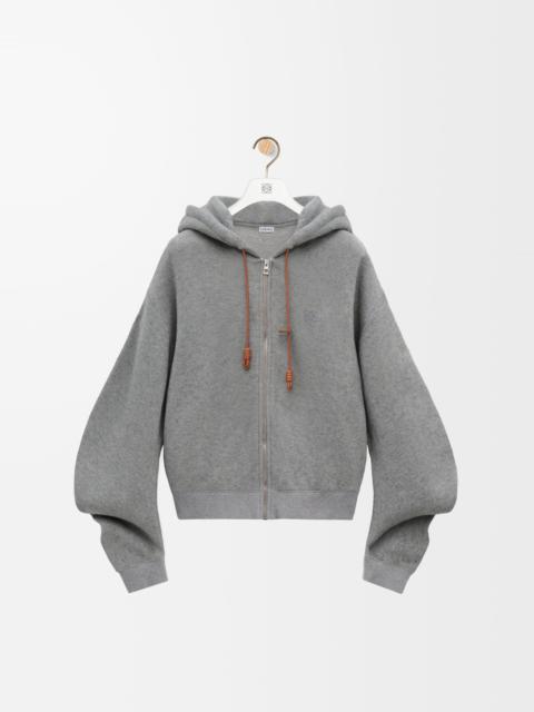 Loewe Flamenco hoodie in cotton and cashmere