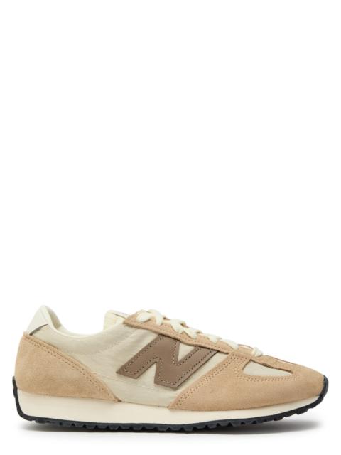 New Balance New Balance 471 Panelled Brushed Suede Sneakers
