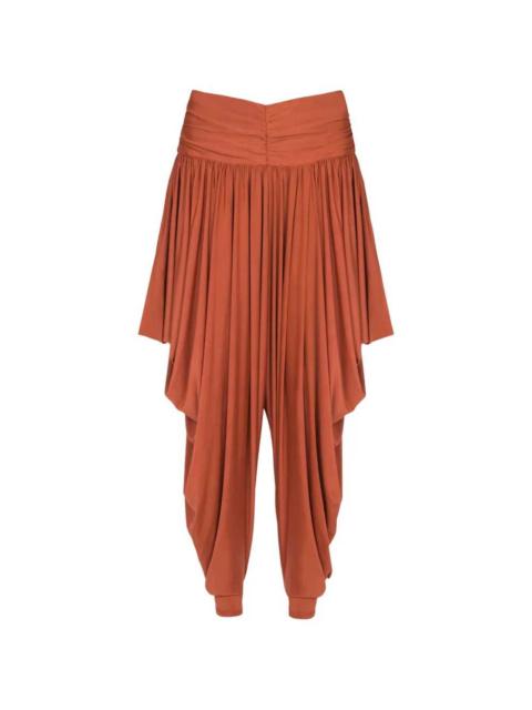 Balmain Balmain Women Tapered Trousers With Pleats
