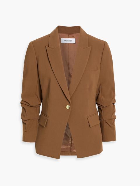 DEREK LAM 10 CROSBY Ralph ruched woven blazer