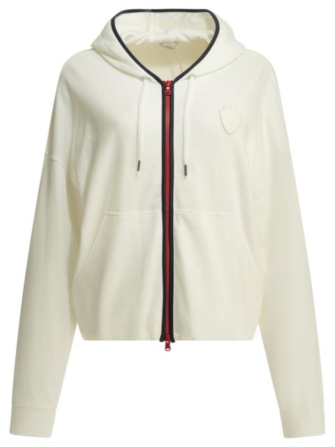 Brunello Cucinelli Brunello Cucinelli Zip-up Sweatshirt White Women