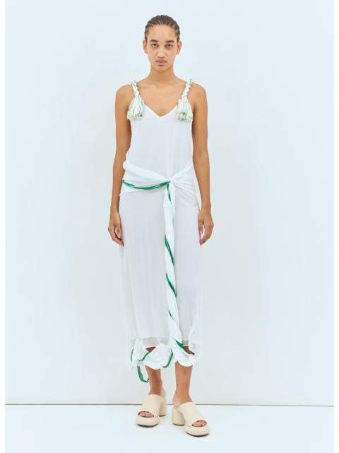 J.W. ANDERSON - Jw Anderson Women Tassel Strap Twisted Dress