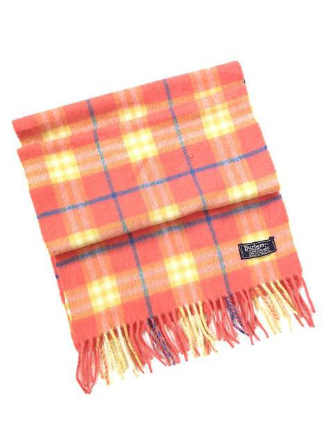 🔥 Vintage Burberry Cashmere Checked Scarf