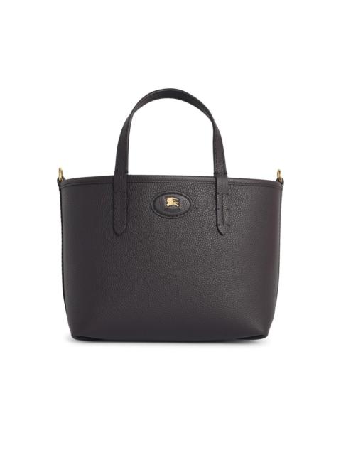 Burberry Burberry 'Tote Bloomsbury' 'Peat' Mini Reversible Brown Leather Bag Women