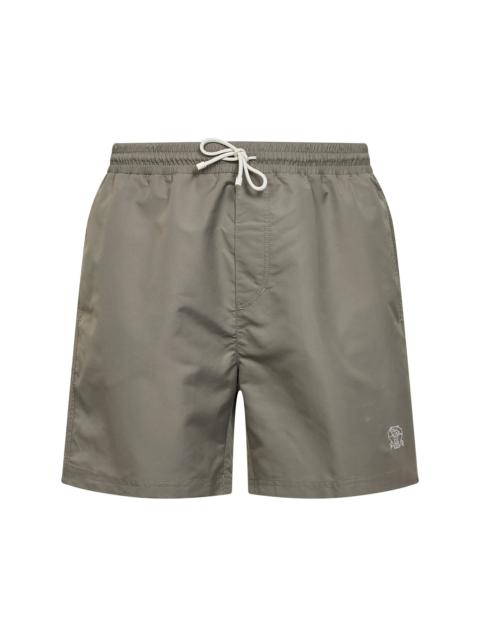 Brunello Cucinelli Brunello Cucinelli Men Khaki Nylon Swim Shorts