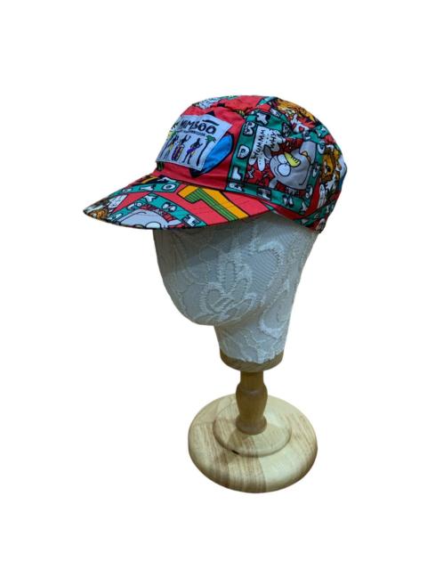 Other Designers Vintage - 80s JAPAN OVERPRINT NEWSPAPER PRINT CAP