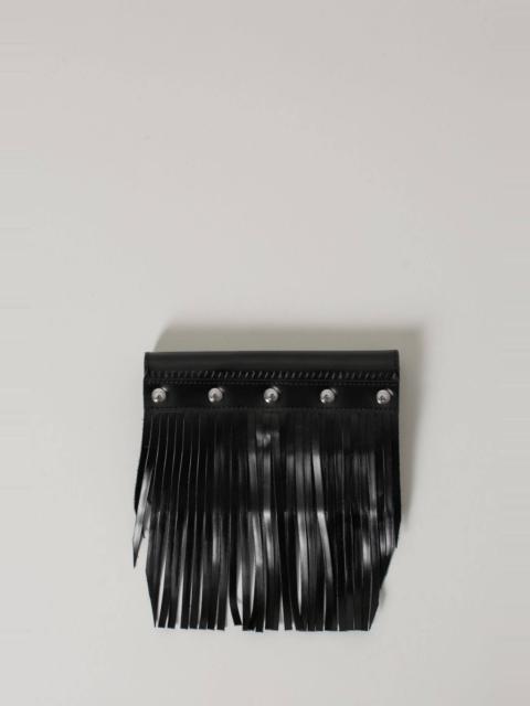 Comme des Garçons PLAY Fringe Wallet Black Small