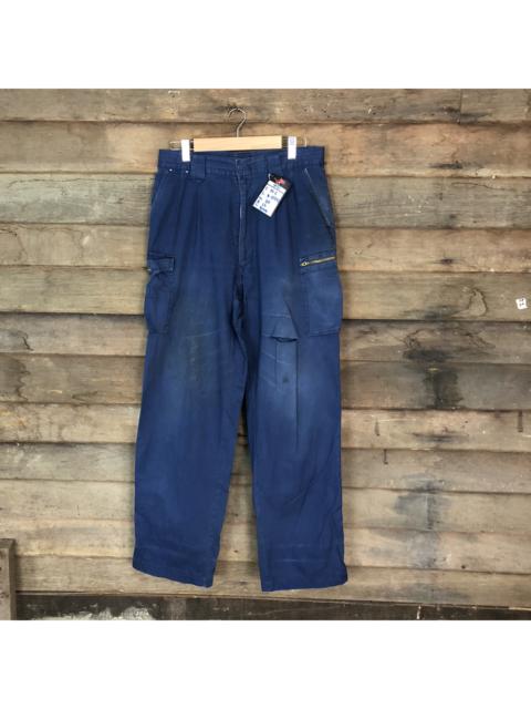 Other Designers Japanese Brand - Field Message Blue multi pocket tactical Cargo Pants #5031