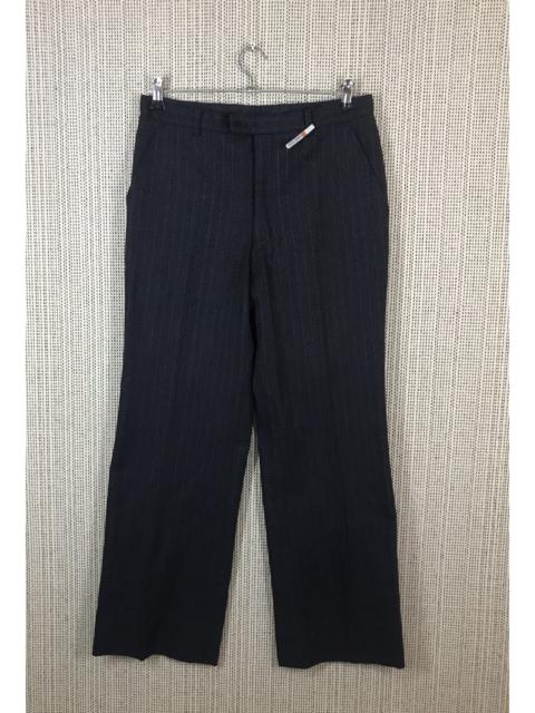 Other Designers Vintage - ‼️LANVIN PARIS WOOL STRIPE CASUAL PANTS ‼️