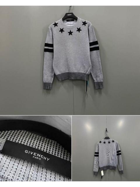 Other Designers Givenchy Givenchy neckline star embroidered sweater size S