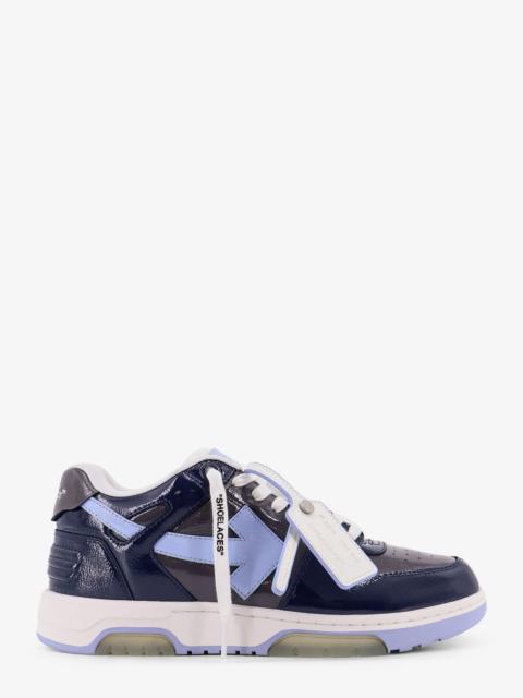 Off-White Off White Ooo Patent Lea Low-Top Patent Leather Sneakers