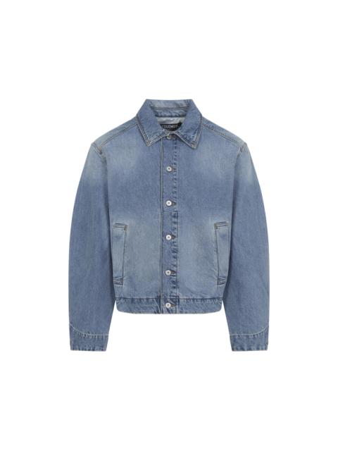 JACQUEMUS Jacquemus Blue Jackets - Denim Jackets Men