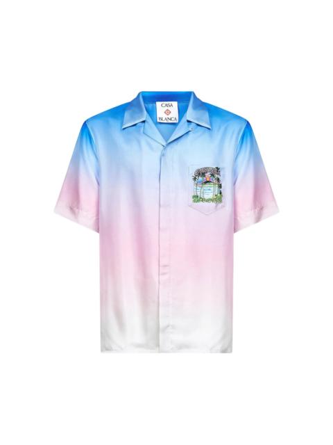CASABLANCA Casablanca Blue Shirts Men