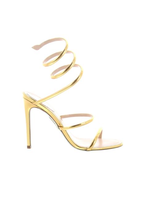 RENE CAOVILLA Rene Caovilla – Cleo Sandal 105 – Dark Gold