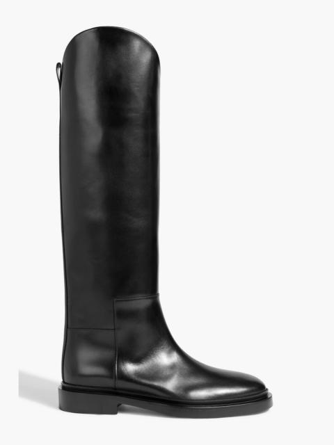 Jil Sander Leather knee boots
