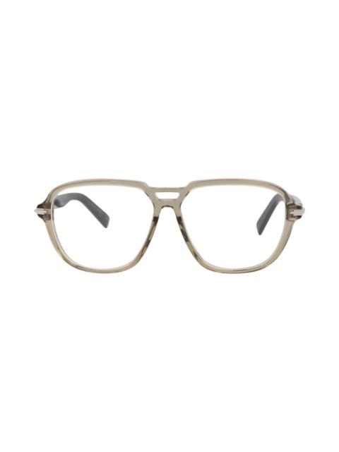 Dior Dior Aviator Optical Glasses 'Black/Transparent'